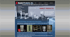 Desktop Screenshot of hamletproducts.com